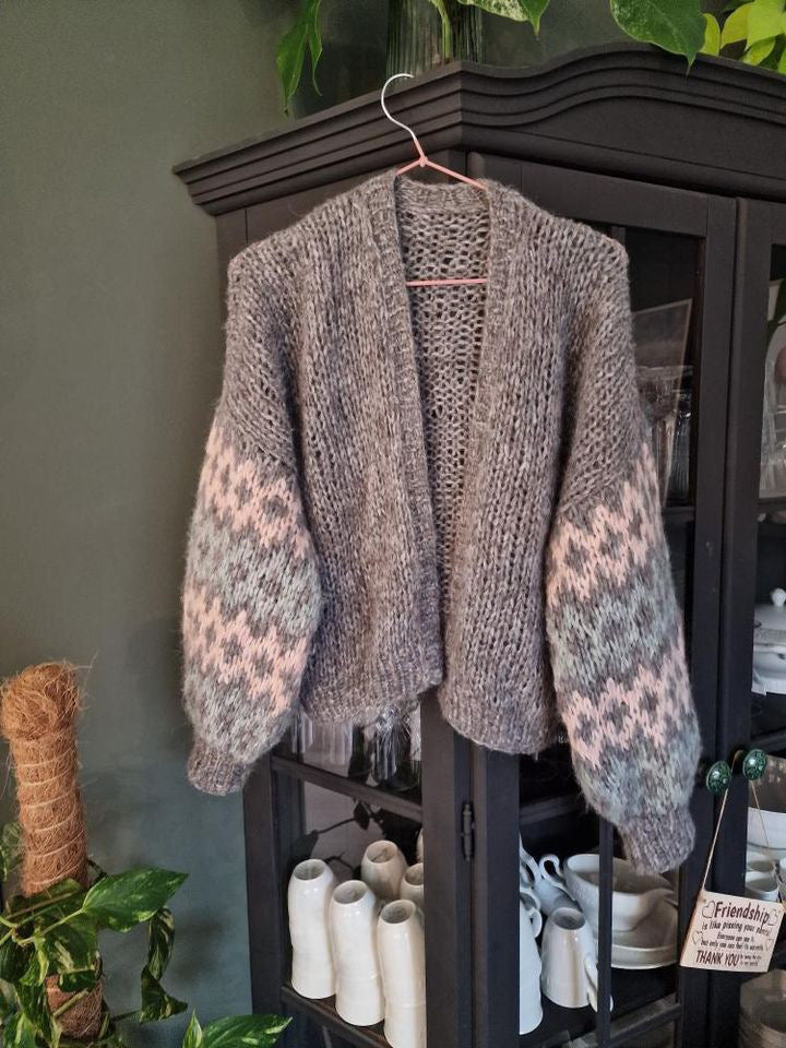 Sukkerspinn cardigan