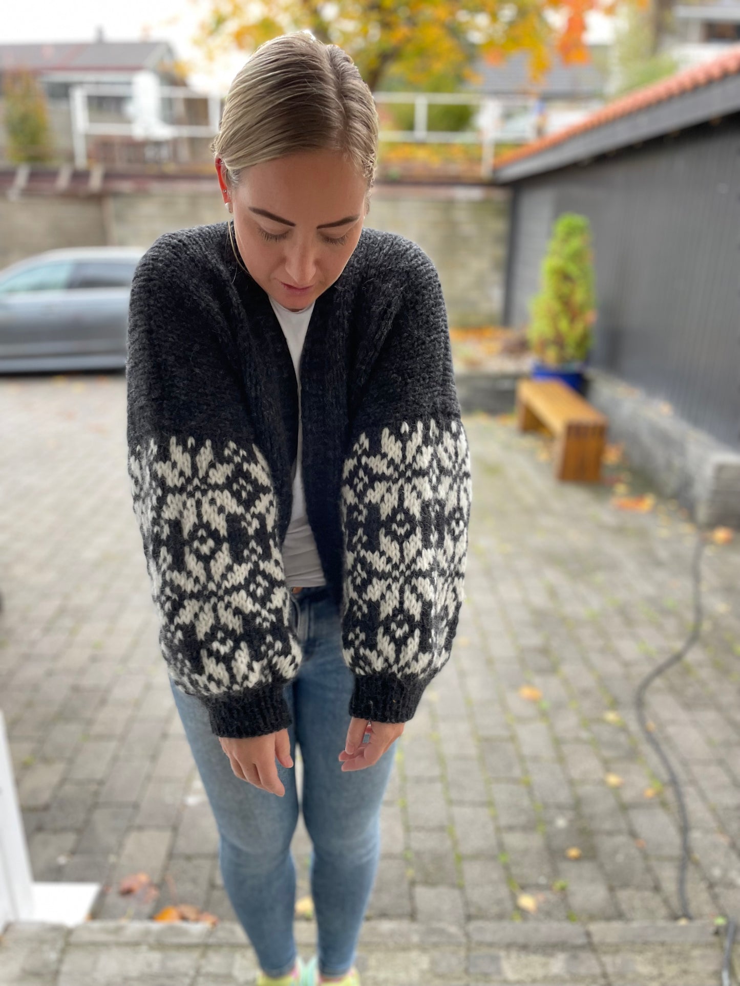 Chunkyselbu cardigan
