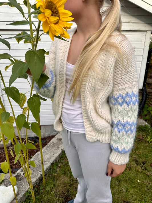 Sukkerspinn cardigan