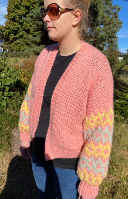 Sukkerspinn cardigan
