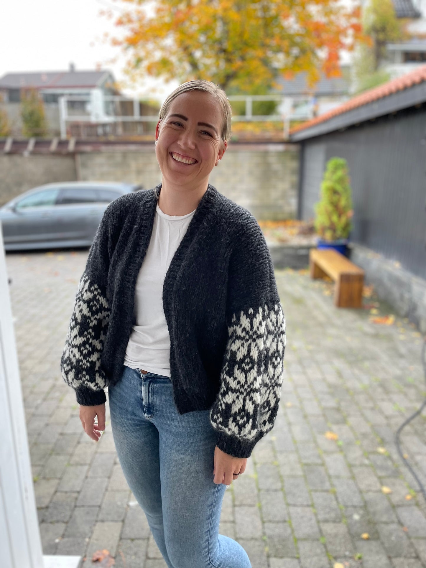 Chunkyselbu cardigan